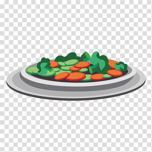 Plate , fruit salad transparent background PNG clipart