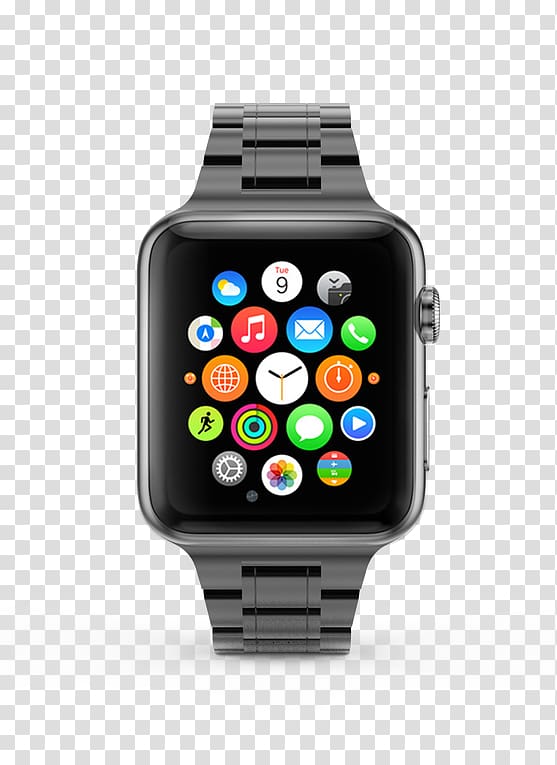 Apple Watch Series 3 Apple Watch Series 1 Smartwatch Apple Watch Series 2, stainless steel word transparent background PNG clipart