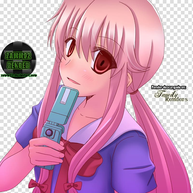 Gasai Yuno, yukiteru Amano, mirai Nikki, yuno Gasai, Gasai, Yuno