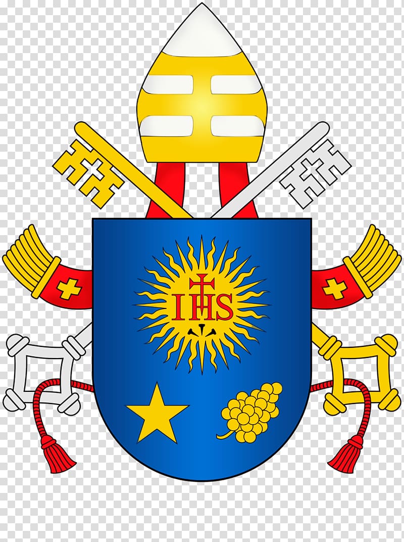 Vatican City Coat of arms of Pope Francis Christogram Society of Jesus, ihs transparent background PNG clipart