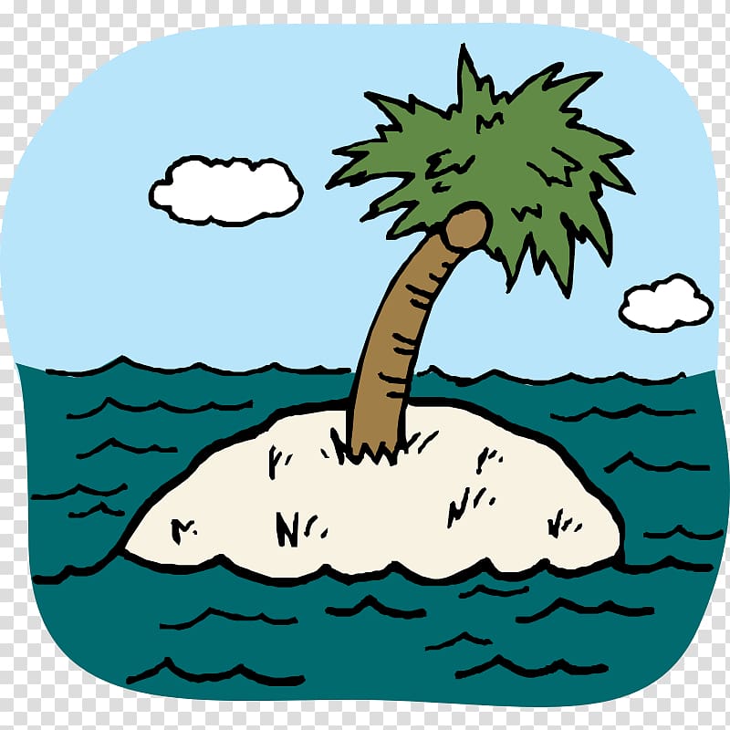 Desert island , Deserted Island transparent background PNG clipart