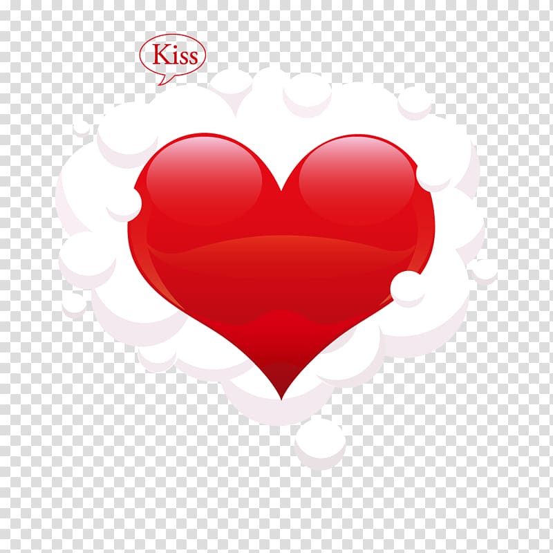 Heart Love, Soft white bubble hearts transparent background PNG clipart