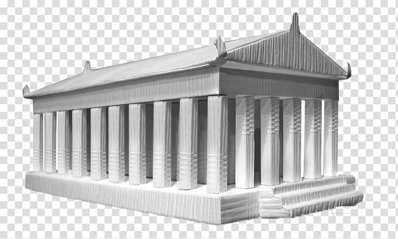 Parthenon Acropolis of Athens Itsukushima Shrine Paper Temple, 3D modeling House transparent background PNG clipart