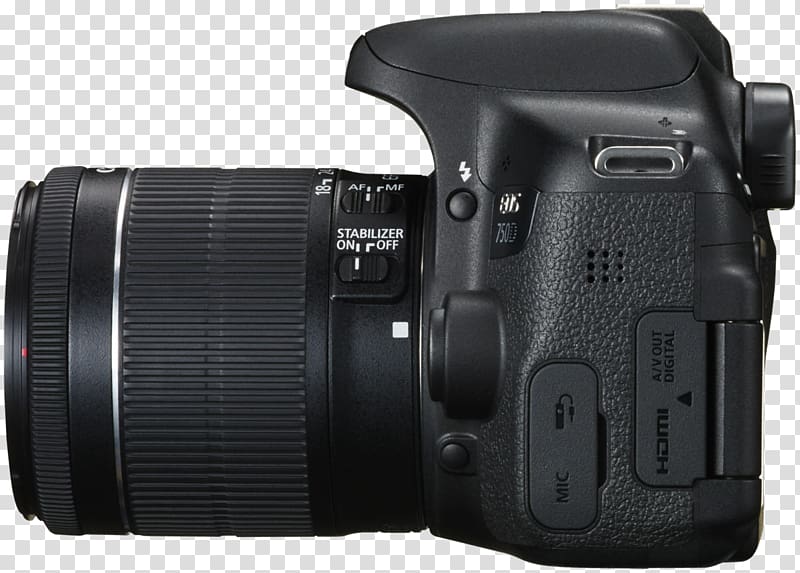 Canon EF lens mount Canon EF-S lens mount Canon EF-S 18–55mm lens Digital SLR Canon EF-S 18-55mm f/3.5-5.6 IS STM, camera lens transparent background PNG clipart