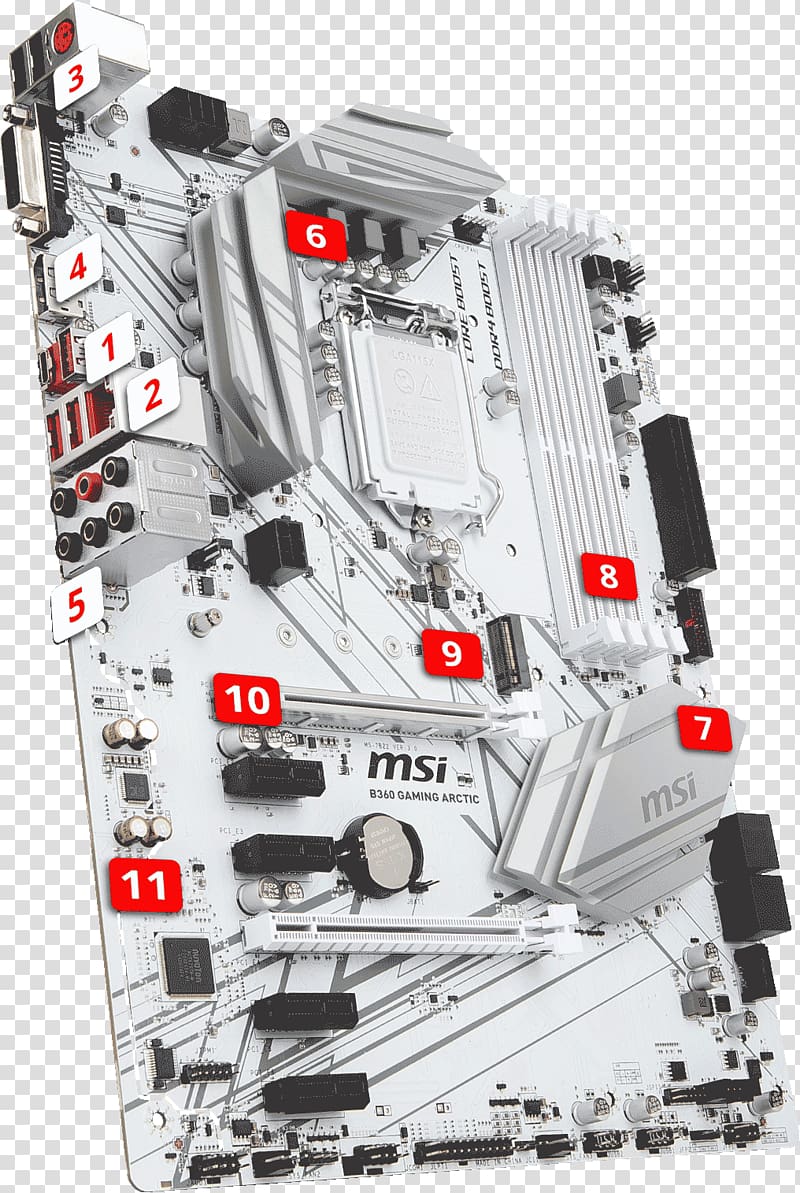 Intel LGA 1151 Motherboard Coffee Lake DDR4 SDRAM, intel transparent background PNG clipart