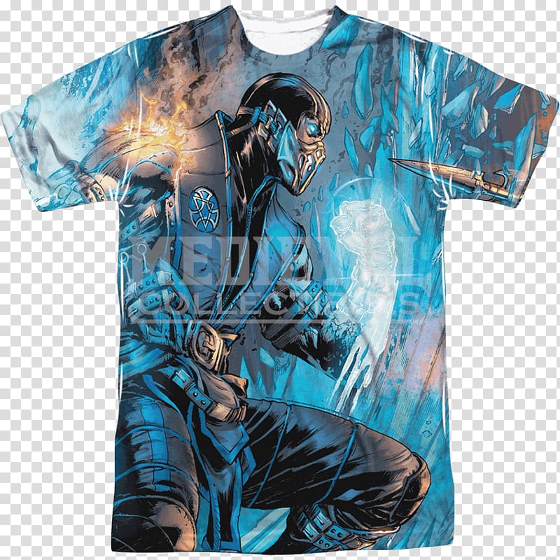 Mortal Kombat Mythologies: Sub-Zero Mortal Kombat X Scorpion T-shirt, Scorpion transparent background PNG clipart