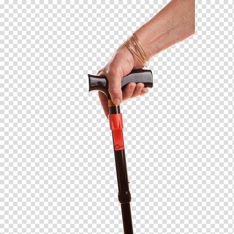 Assistive cane Walking stick Tool Hand, walking stick ends transparent background PNG clipart