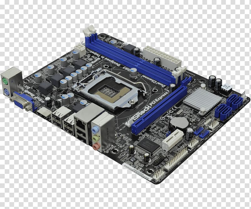 Motherboard LGA 1155 Foxconn ASUS Central processing unit, others transparent background PNG clipart