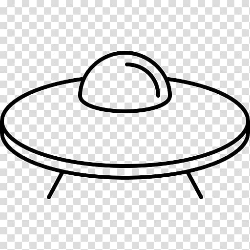 Drawing Unidentified flying object Line art, science fiction transparent background PNG clipart