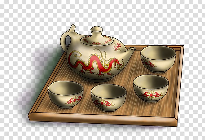 Chinese tea Chinese cuisine Tea set Yixing ware, ancient china transparent background PNG clipart