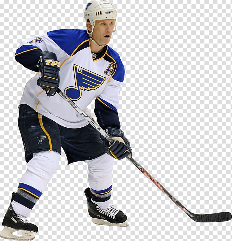 College ice hockey National Hockey League St. Louis Blues Ice Hockey Player, St. Louis Blues transparent background PNG clipart