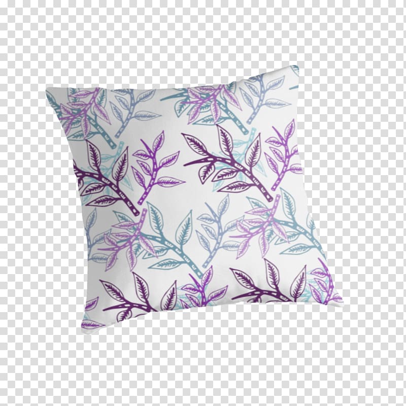 Throw Pillows Lavender Lilac Cushion Violet, boho pattern transparent background PNG clipart