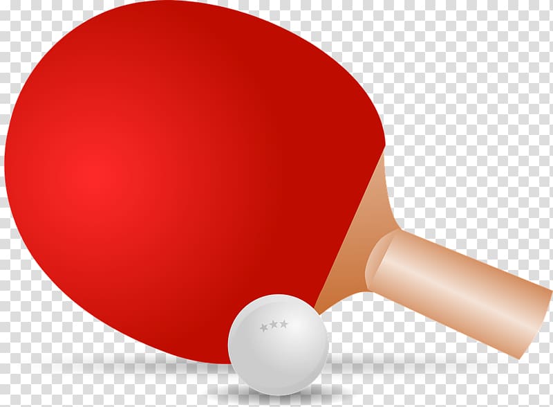 Play Table Tennis Table tennis racket , Healthy red table tennis transparent background PNG clipart