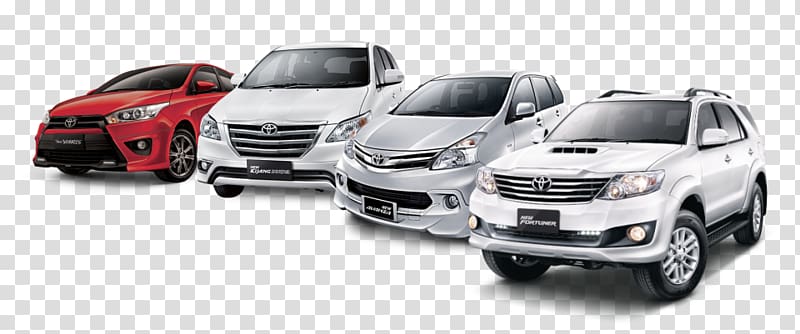 Car rental Toyota Fortuner Taxi Luxury vehicle, car transparent background PNG clipart