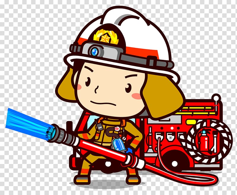 Firefighting Fire engine Firefighter 消火 Water cannon, firefighter transparent background PNG clipart