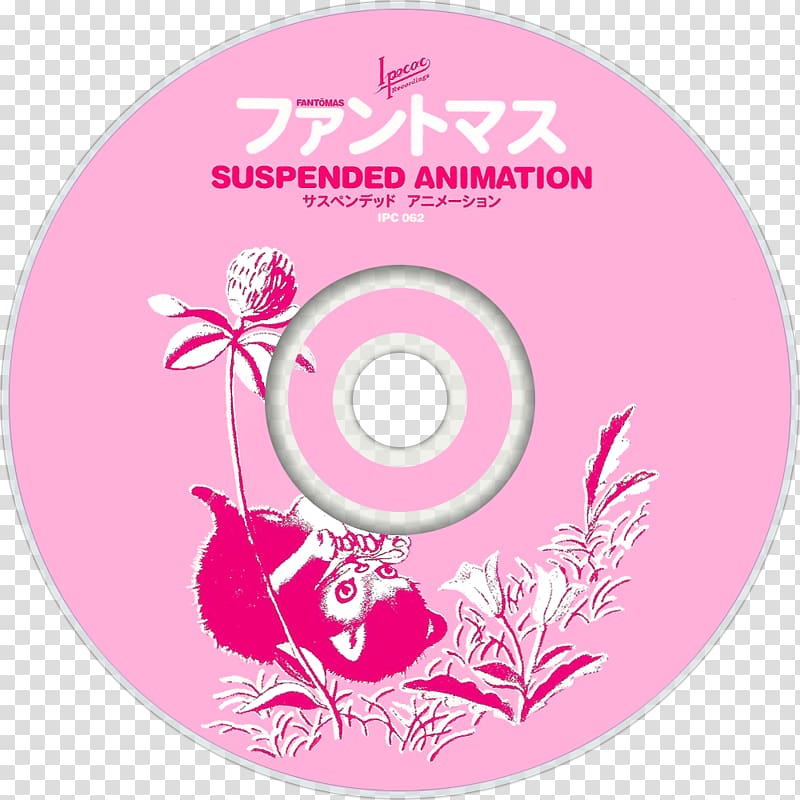 Compact disc Suspended Animation Fantômas Animated film Album, Fantomas transparent background PNG clipart