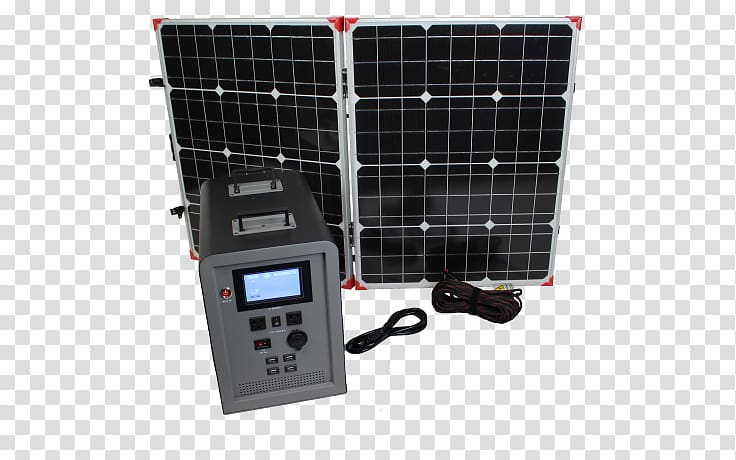 Solar energy Solar power Electric generator Solar Panels, solar generator transparent background PNG clipart