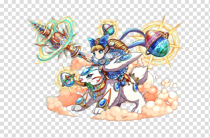 Brave Frontier Final Fantasy: Brave Exvius Almight Game Android, rabbit on the moon transparent background PNG clipart