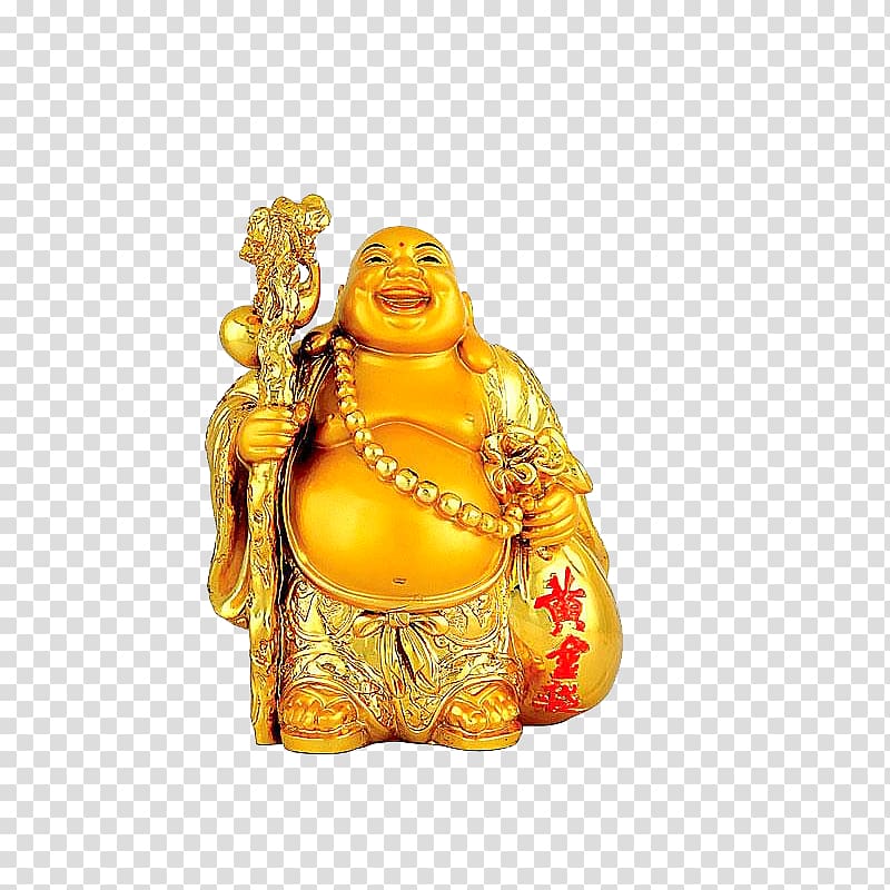 Golden Buddha Maitreya Buddhahood Buddharupa, Golden Buddha transparent background PNG clipart