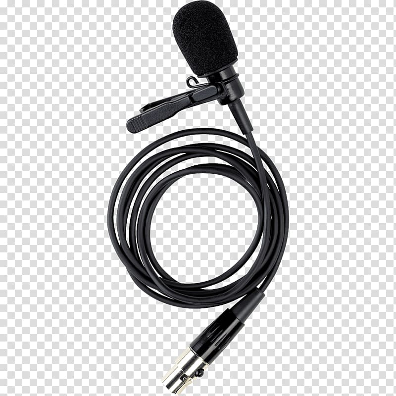 Lavalier microphone Electro-Voice Wireless microphone, mic transparent background PNG clipart