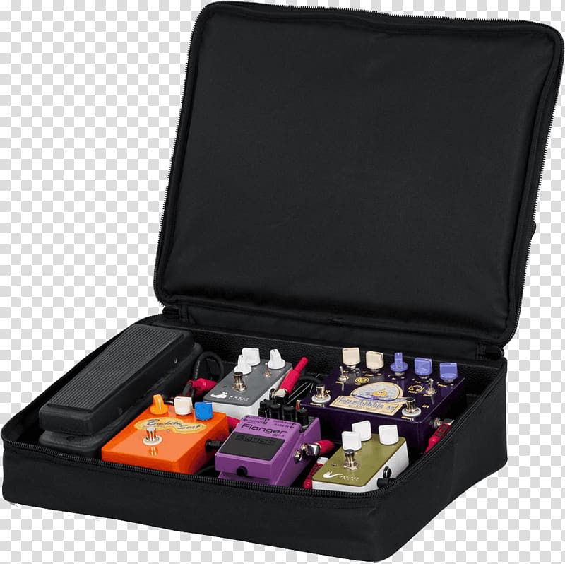 Pedalboard Effects Processors & Pedals Pedaal Guitar Bag, guitar transparent background PNG clipart