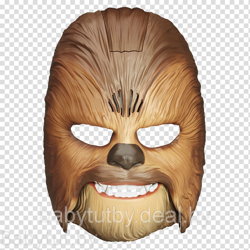 Chewbacca Star Wars Mask Stormtrooper Wookiee, mask transparent background PNG clipart