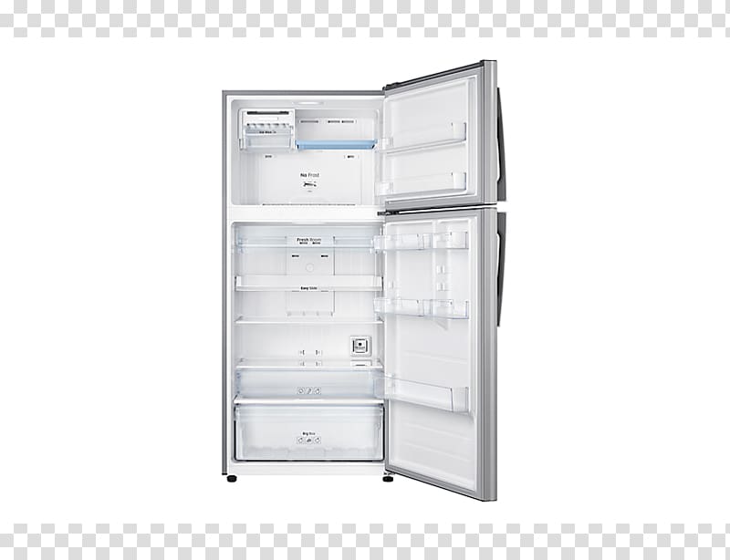 Refrigerator Auto-defrost Samsung Door Inverter compressor, refrigerator transparent background PNG clipart