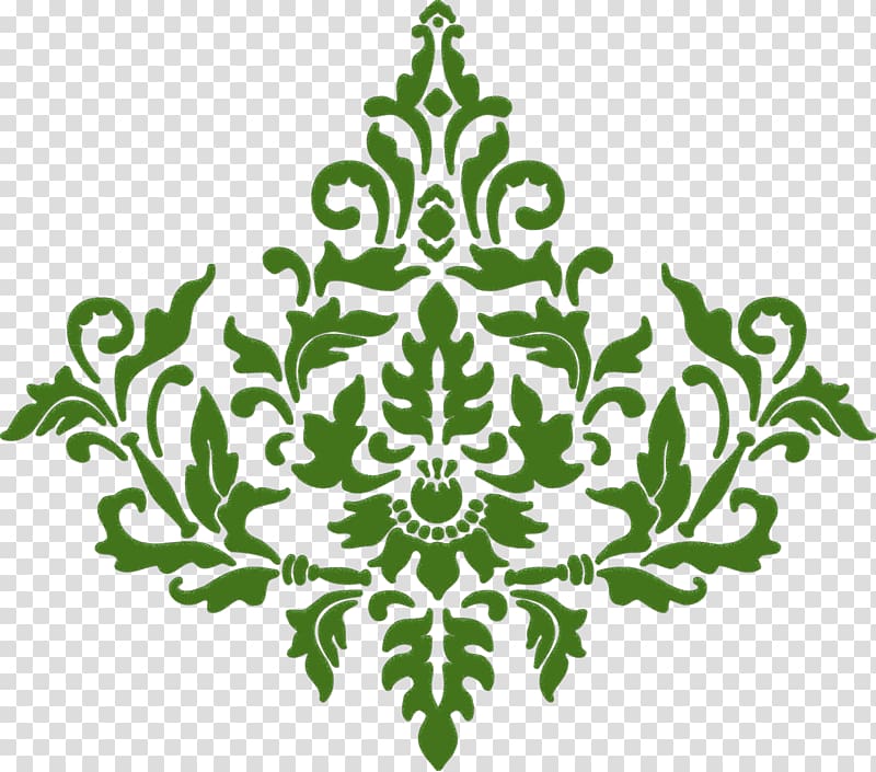 Stencil Damask , damask transparent background PNG clipart