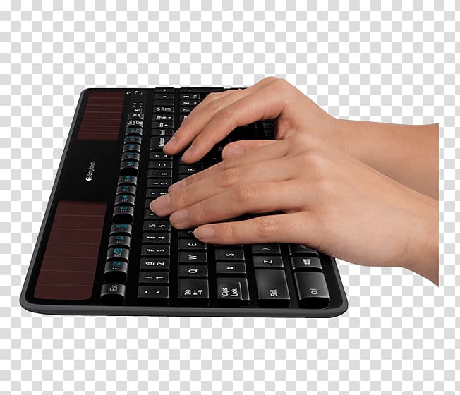 Computer keyboard Computer mouse Laptop Logitech Unifying receiver, Computer Mouse transparent background PNG clipart