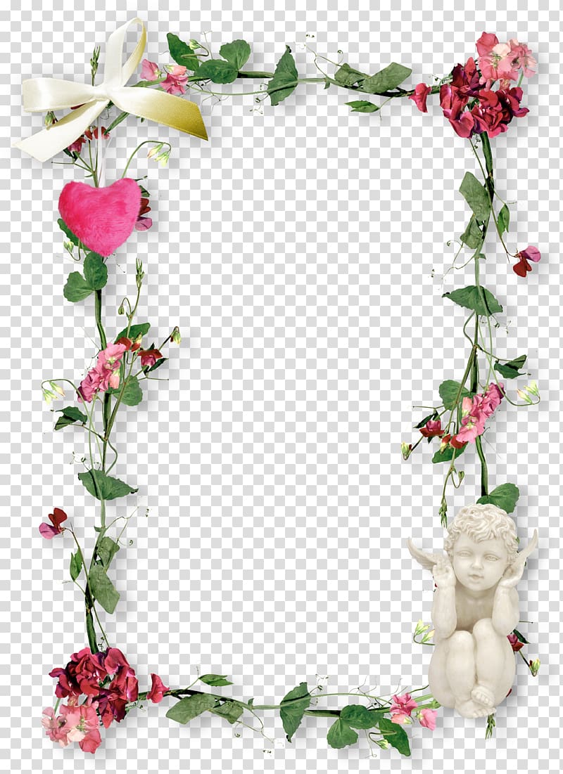 Flower bouquet Frames Floral design , flower fram transparent background PNG clipart