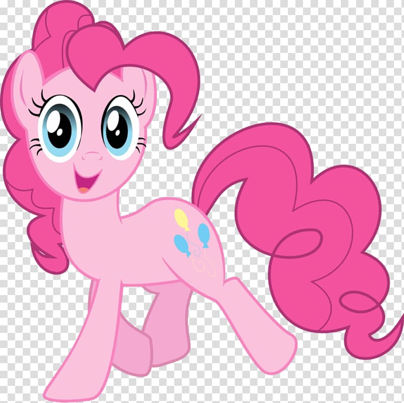 Pony Pinkie Pie graphics , close your eyes transparent background PNG clipart