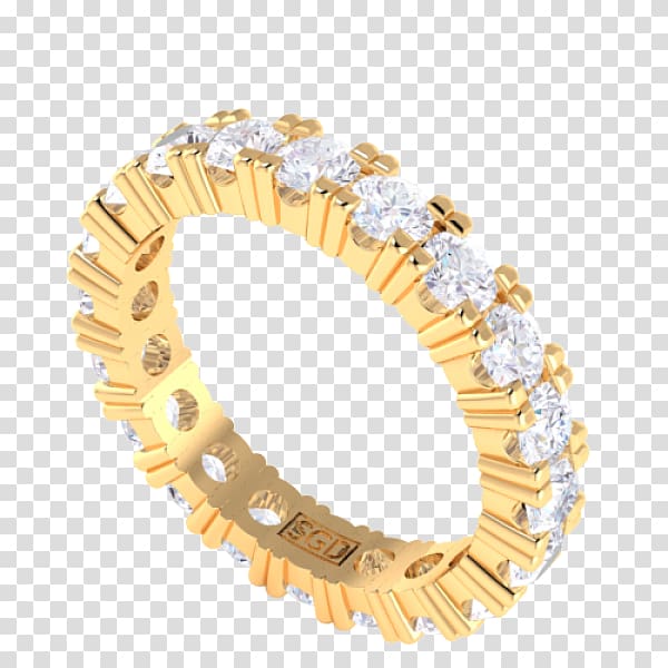 Ring Body Jewellery Bangle Diamond, solid gold ring settings transparent background PNG clipart