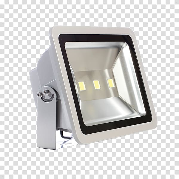 Floodlight Light-emitting diode Stadium Passive infrared sensor, light transparent background PNG clipart