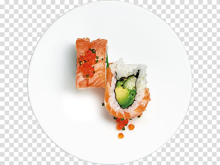 California roll Sashimi Smoked salmon Sushi Aioli, sushi transparent background PNG clipart