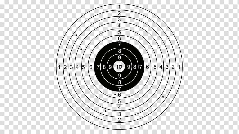 Paper Shooting target , target shooting bow transparent background PNG clipart