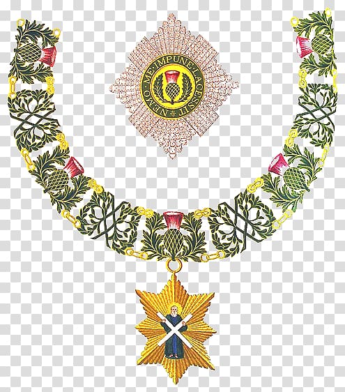 Order of the Thistle Scotland Order of chivalry, others transparent background PNG clipart