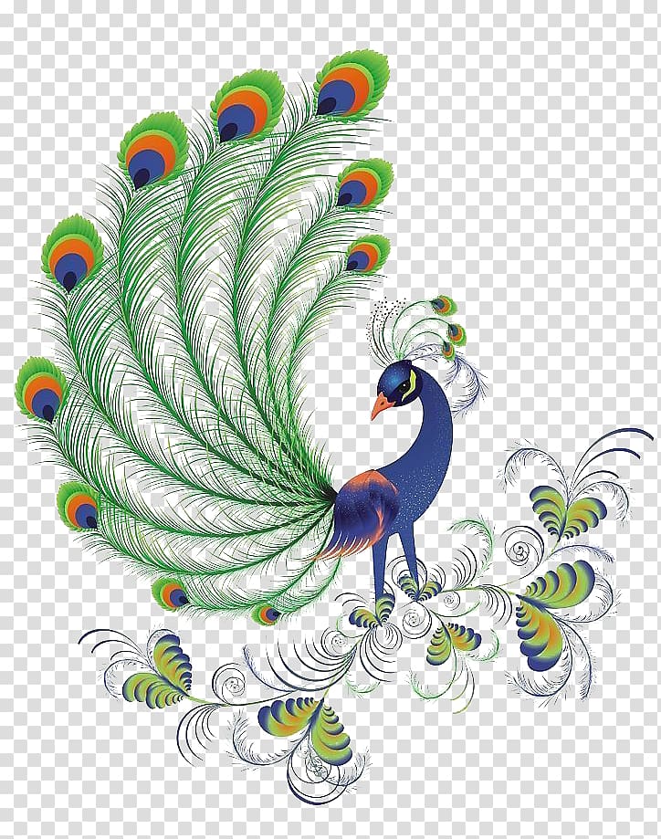 Bird Peafowl Tattoo artist Feather, Beautiful peacock transparent background PNG clipart