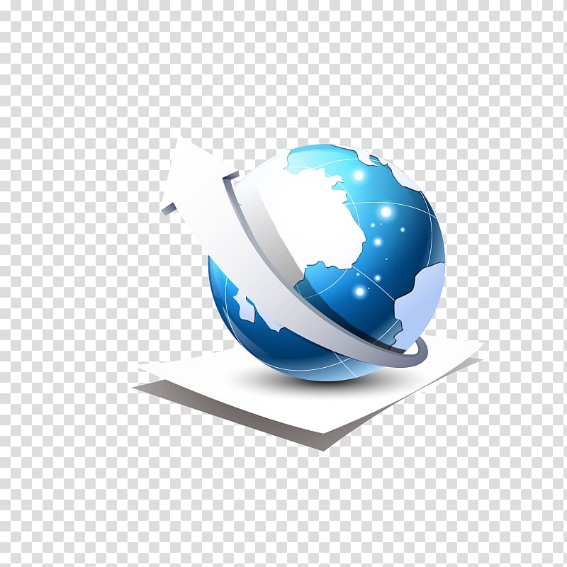 Earth Guangzhou, Business technology elements transparent background PNG clipart