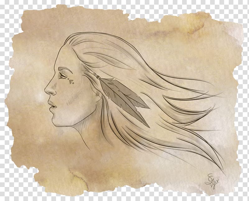 Drawing Watercolor painting Sketch, dreamcather transparent background PNG clipart