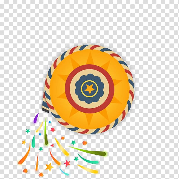 round firework illustration, Diwali Kandeel Firecracker , victory scatters flowers transparent background PNG clipart