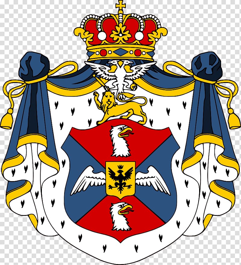 Prince-Bishopric of Montenegro Coat of arms Crest Petrović-Njegoš dynasty, Montenegro transparent background PNG clipart
