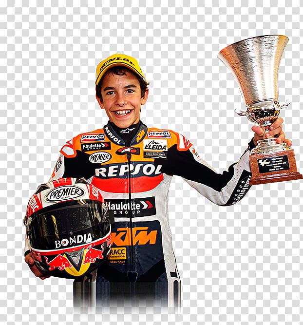 Marc Márquez Moto3 Bicycle Helmets Racing 125ccクラス, bicycle helmets transparent background PNG clipart