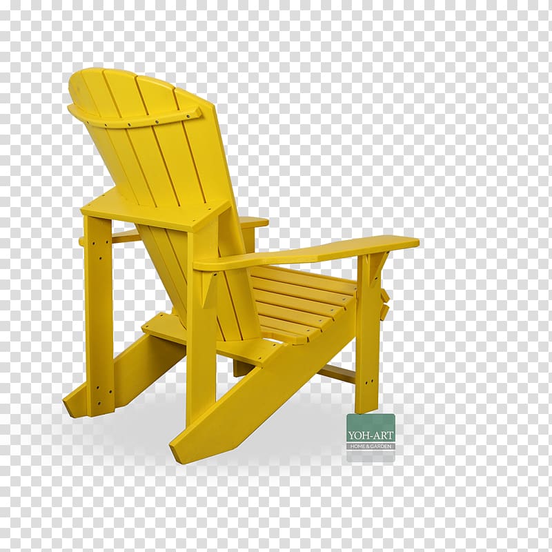 Adirondack chair Deckchair Garden furniture, chair transparent background PNG clipart