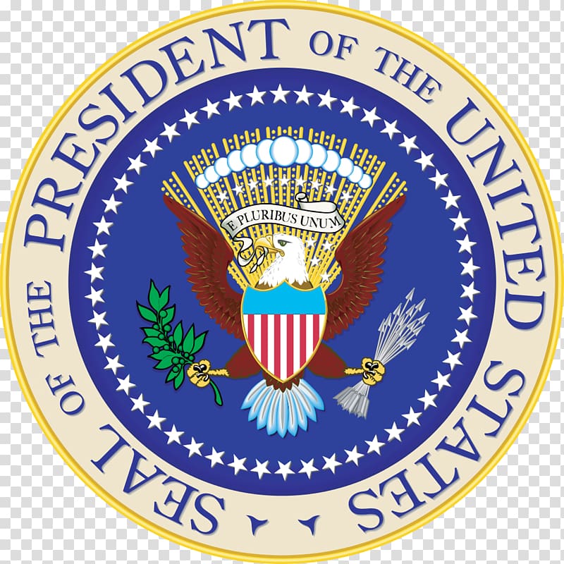 Presidential seal transparent background PNG cliparts free download