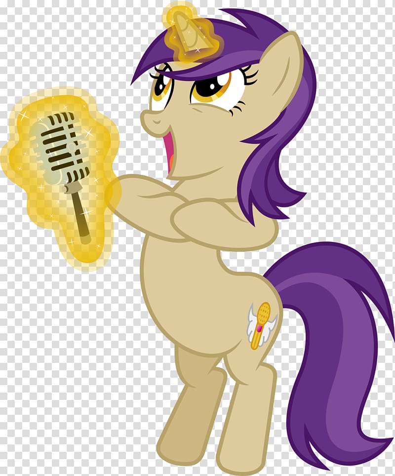 My Little Pony: Friendship Is Magic Karaoke Singing, cartoon note transparent background PNG clipart