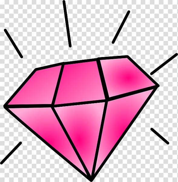 pink diamond ring clipart