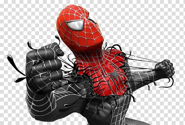 Spider-Man: Original Motion Score Venom Norman Osborn Marvel Universe,  drawing of iron spiderman transparent background PNG clipart | HiClipart