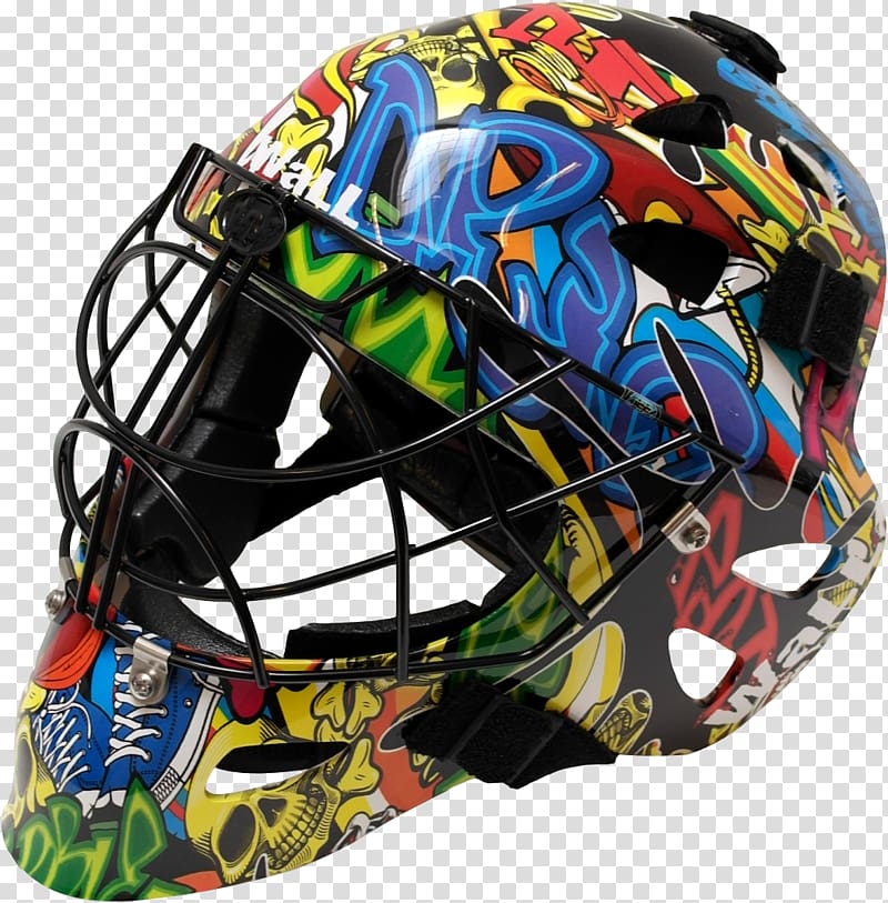 Goaltender mask Lacrosse helmet Bicycle Helmets American Football Helmets Floorball, bicycle helmets transparent background PNG clipart