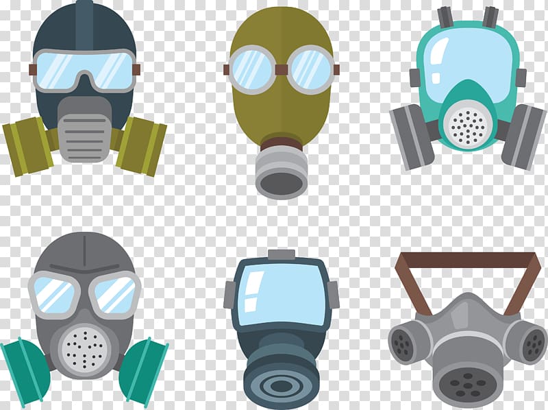 Gas mask Respirator, Protective mask transparent background PNG clipart