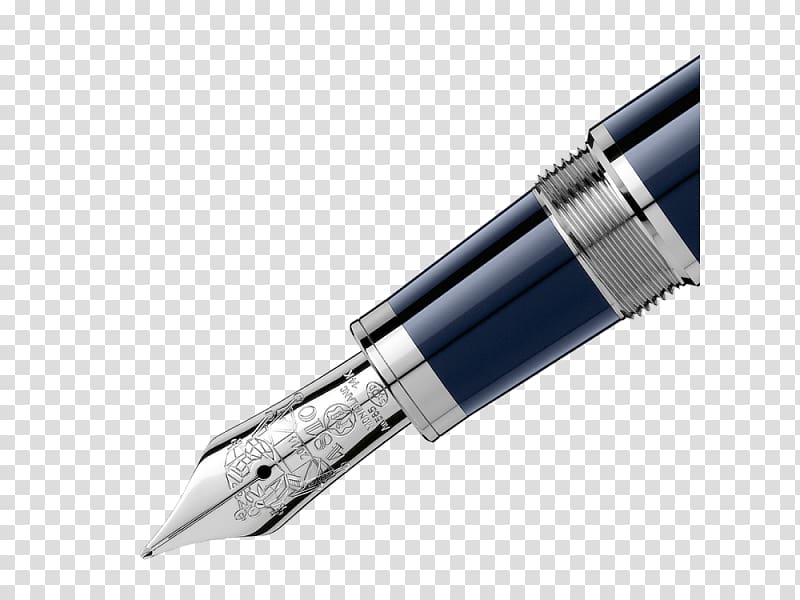 Fountain pen Montblanc Writer S. T. Dupont, pen transparent background PNG clipart